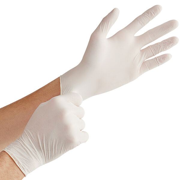 Model# DSDL01 Disposable Latex Gloves