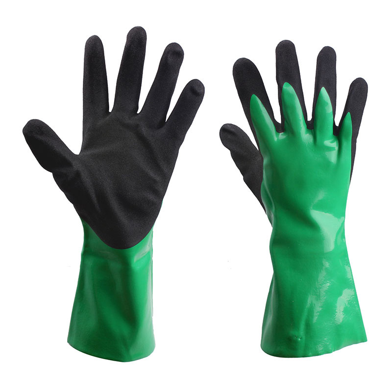 Model# DSGC07 Double Nitrile Coated Gloves