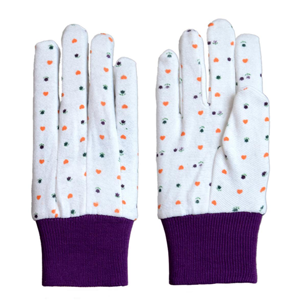 Model# DSGG04 Flower Pattern Gardening Gloves