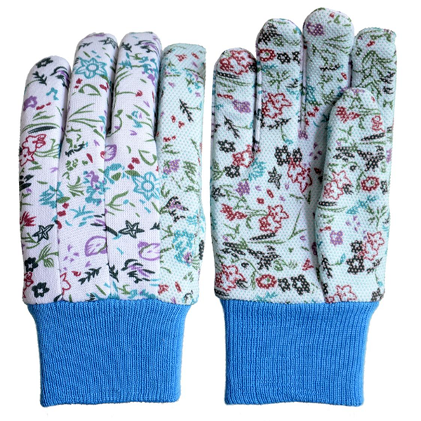 Model# DSGG05 Flower Pattern Gardening Gloves