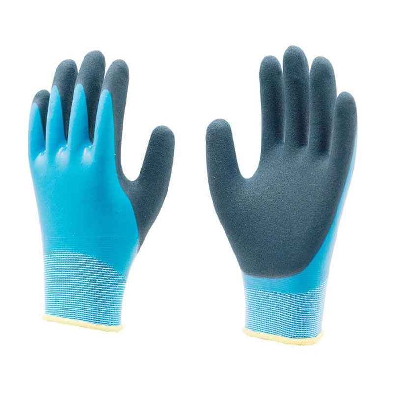 Model# DSGL09 Water Proof, Sandy Latex, Fully Thumb Coating Gloves